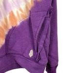 Free People  Movement Ombre Metti Crew Sweatshirt Oversized Size XS Chamois Combo Photo 3