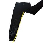 Paige  Mayslie Black Fog Luxe Coated‎ Jogger Pants Size 26 Photo 4