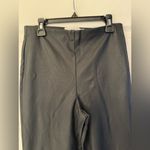 Good American GOOD WAIST FAUX LEATHER LEGGINGS Women’s Black High-Waisted Size 2 Photo 11