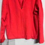 The North Face Coral 1/4 Zip Fleece Pullover Sz L Photo 3