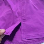Lands' End size 8 Mini swim skirt w slit tummy control Purple 360767 Photo 4