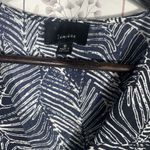 Lumiere Anthro Romper Black White Palm Leave Print Elastic‎ Waist Women's M Size M Photo 1