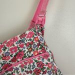 Petite Plume Women's Pima Maternity Nightgown in Fleurs de Rose Size medium Pink Photo 1