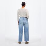 Madewell NWT curvy vintage jeans wide leg cropped 24 broken zipper needs replace Photo 2