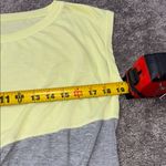 Nike  Dri-Fit size small‎ Women's Yellow and Gray Top Photo 6