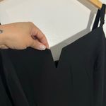 City Chic NWT Sexy Ruffle Maxi Dress In Black Size L/20 Photo 8