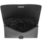 Opening Ceremony 💕💕 Nokki Leather Hand Clasp Clutch Bag Black NWT Photo 0