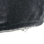 Wrangler Vintage Black Velvet Cropped Button Front Jacket with Silver Designs Photo 4