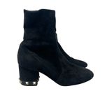 Valentino Garavani Rockstud Boots Booties Suede Black Size 36.5 US 6.5 Photo 7