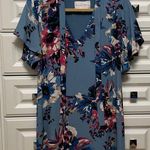 Charles Henry  Tie Neck Shift Dress Photo 0