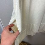 OVI  Ivory Knit Extremely Oversized Cowl Neck Midi Dress with Pockets Size L Photo 4