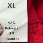 Red Dress with Ruffle Sleeves Size XL Photo 3