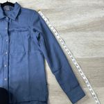 Outdoor Research Feedback Flannel Women's Shirt Steel Blue Size Small Photo 7