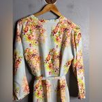 Floral robe in beautiful spring colors. Pink Photo 5