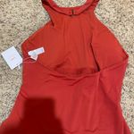 NEW Andie Size XL The Luzon One Piece Swimsuit Chili Pepper Halter High Neck Red Photo 8