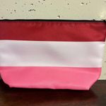 Clinique  X Kate Spade Newyork Pink White Makeup bag Cosmetics hello Gorgeous Photo 1