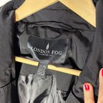 London Fog  Black Trench‎ Coat Photo 1