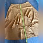 Anthropologie Maeve Cosima Flounced Hi-Low Suede Midi Skirt Mustard size 16W Photo 10