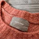 Everlane  Coral Pink Teddy Wool Blend Crewneck Sweater Size Large Photo 7