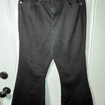 All Worthy by Hunter McGrady Black Flare Women’s Jeans Size 14P Photo 0