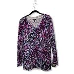 Apt. 9  SZ M abstract purple sweater Photo 1