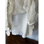 Pinky Embroidered Lace Overlay Tank Dress Size Small Photo 3