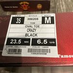 Los Altos Women’s Leather Black Cowboy Boots Size 6.5 Photo 9