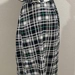 Eloquii  plaid button up tie waist shirt dress Photo 5