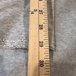 Old Navy Vintage Y2K  Ribbed Tank Top Womens Large Gray Lace Trim Cotton Blend Photo 8