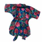 Vintage 90's Kathryn Lingerie Kimono Robe Blue Size M Photo 5