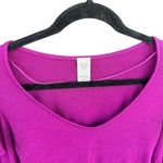 We The Free  People On Rewind Pink Ruffled Shoulder Longsleeve Blouse Photo 1