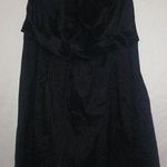 Janette Plus L Strapless Black Formal Mini Dress Funeral Size L Photo 0