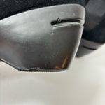 Cole Haan  Nike Air Mid‎ Calf Boots Shoes Black Suede Wedge Stretch Size 9.5B Photo 8