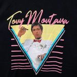 Tony Montana Miami Drug Lord Scare Face Movie Promo Tee L  Photo 1