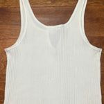 Billabong White Ribbed Tank Photo 1