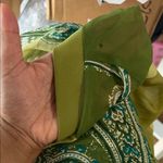 Antthony Green Kimono Paisley Print Sheer Chiffon Draped Open Front Cardigan M Size M Photo 10