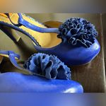 Miz Mooz  Leather Lacey T-Strap Pump Photo 1