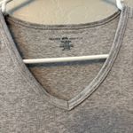 Brandy Melville ⭐️ gray v-neck cotton short sleeve shirt size one size Photo 1