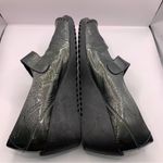 Wolky Mary Janes Women's 39 Pewter Gray Patent Leather Wedge Platform Shoe US8.5 Size 8.5 Photo 5