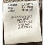 Escada Women's Dress Pants Check Wool Trousers Relaxed Flat front Grey Sz. 44 Gray Size undefined Photo 8