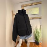 ZARA  Black Puffer Coat EUC Medium Photo 1