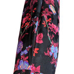 Reiss  Leni black floral midi dress wedding guest cocktail party feminine fitted Photo 6