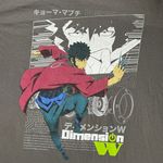Funimation Dimension W anime gray short sleeve tee Size XL Photo 2