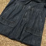 Gap NWT Denim Cargo Jumpsuit Blue Size 6 Photo 13