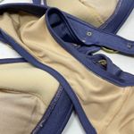 Victoria's Secret  2009 Y2K Gold Chain Halter Bikini Swimsuit Swim Purple womens M Photo 8