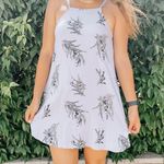 Mimi Chica // Purple Floral Mini Dress Photo 0