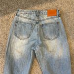 Princess Polly High Waisted Holland Jeans Denim Distressed Knee SIZE 0 Photo 5