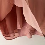 Entro sheer lace puff statement sleeve top Women’s SIZE SMALL crochet mock neck Photo 7