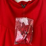 White House | Black Market  Vibrant Red Jumpsuit Photo 6