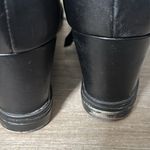 Linea Paola Leather wedge sneakers womens booties 8.5 black Photo 8